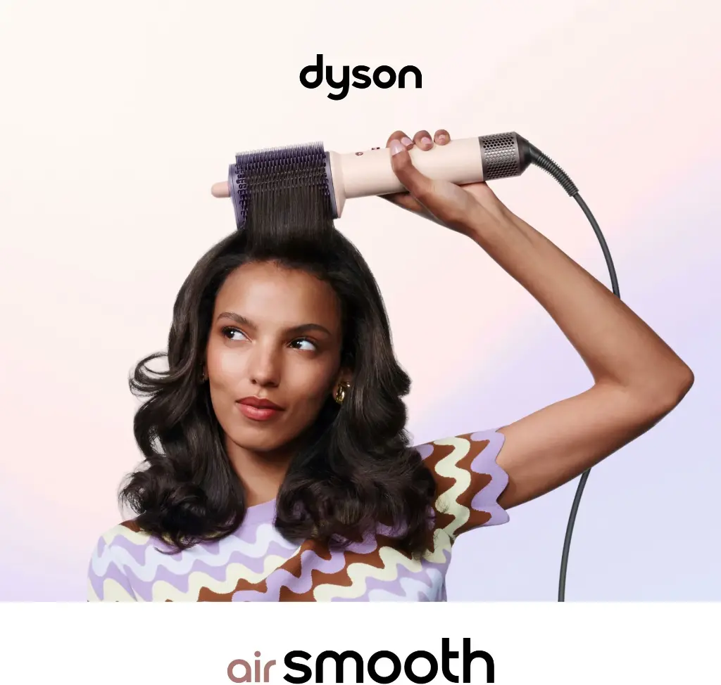 Dyson AirSmooth Styling Brush HB01 Ceramic Pink / Rose Gold 