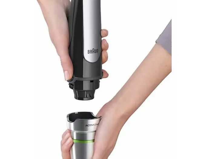 Braun MQ7075X Hand Blender Black/Silver 