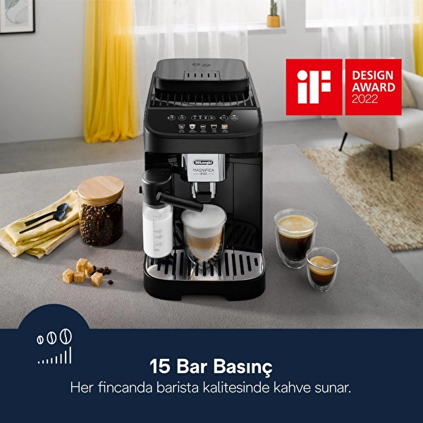 De'Longhi Magnifica Evo ECAM290.61.B Fully Automatic Espresso Machine - Black 