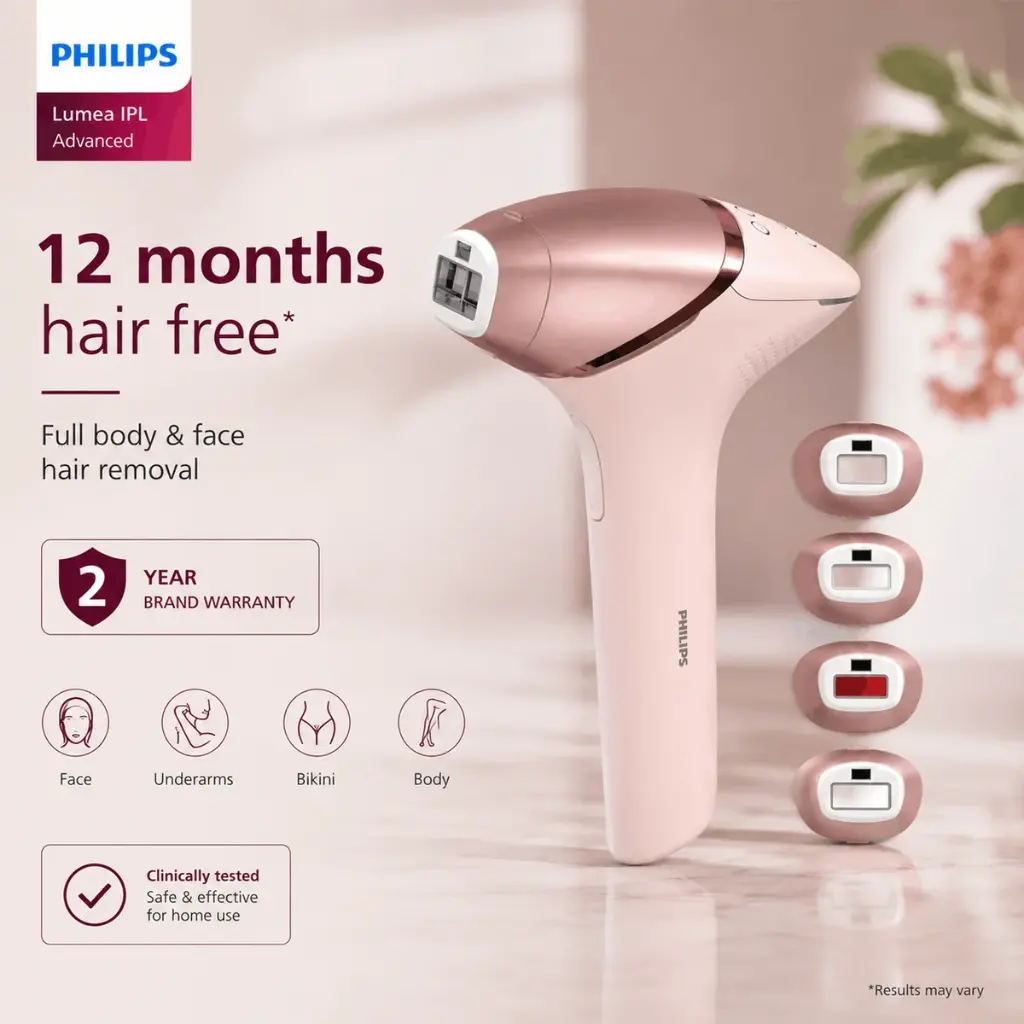 Philips Lumea IPL Hair removal 9000 BRI958/00  