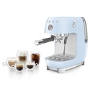 Smeg ECF03PBEU Manual Cold Brew Espresso Machine Blue 