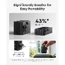 Anker Nano Travel Adapter 20W 5-in-1 in Black 
