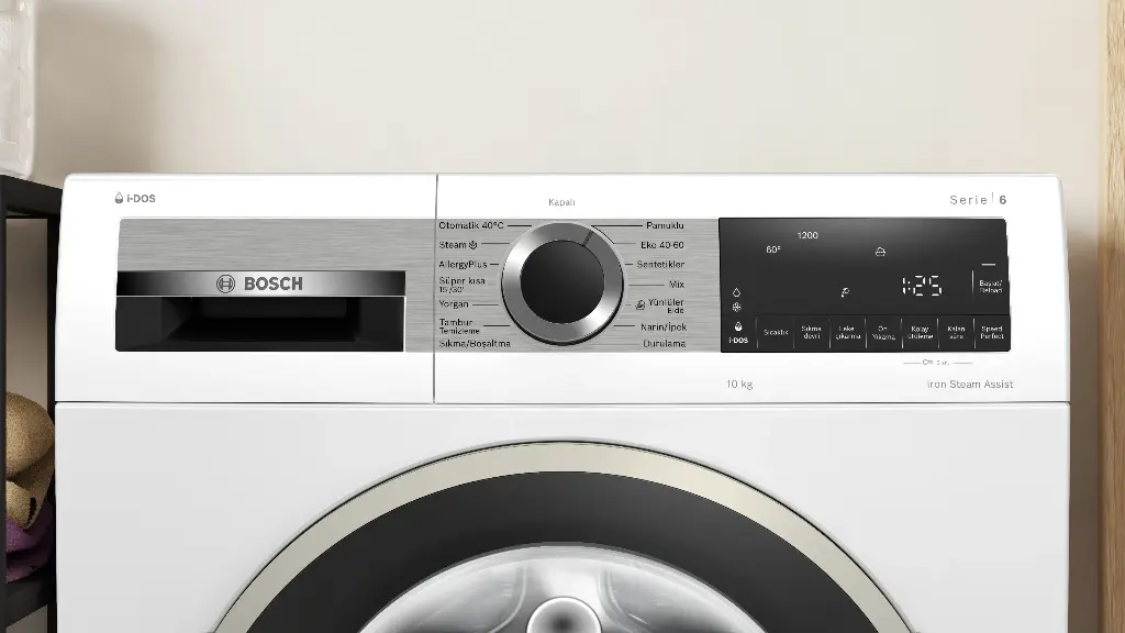 BOSCH A Energy Class 10 kg 1200 RPM Washing Machine White - WGA252F0TR