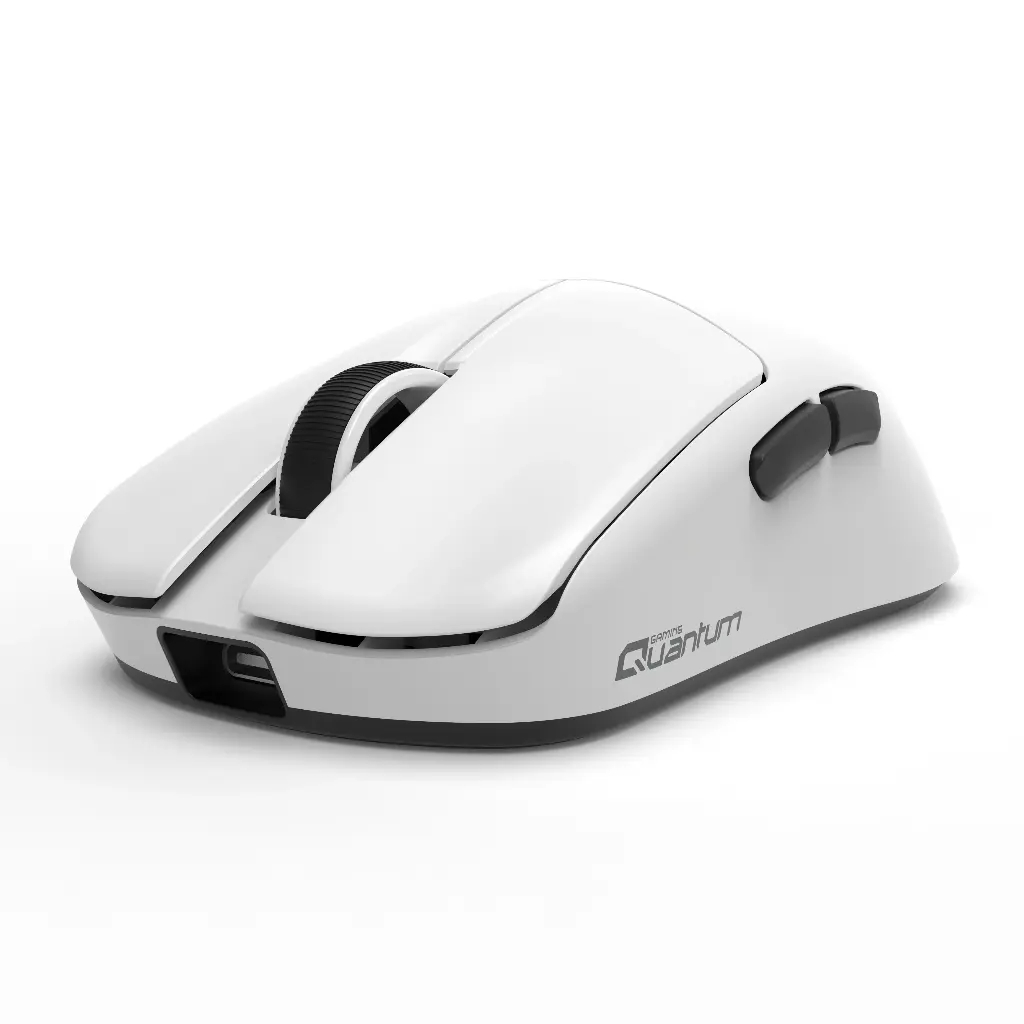 QUANTUM Wireless Mouse-Quantum Gaming Fluxmouse G13 Pro 3Mod White