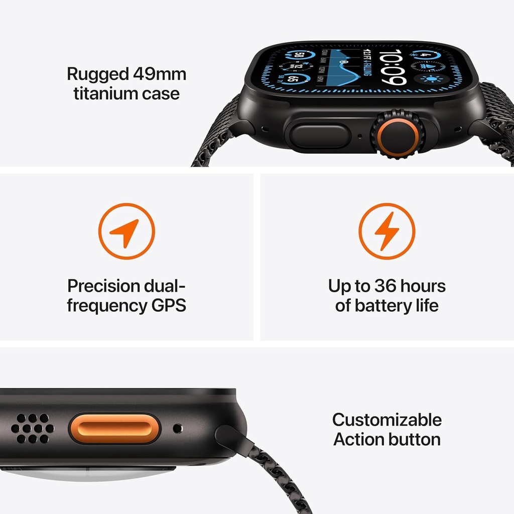 Apple Watch Ultra 3 - 49mm Apple Akıllı Saat MF0J4