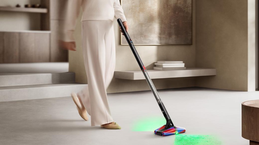 Dyson PencilVac Fluffycones Cordless Vacuum Black