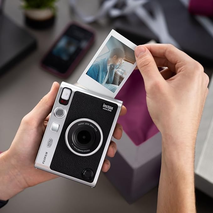 Fujifilm Instax Mini EVO Black Camera (Type-C)