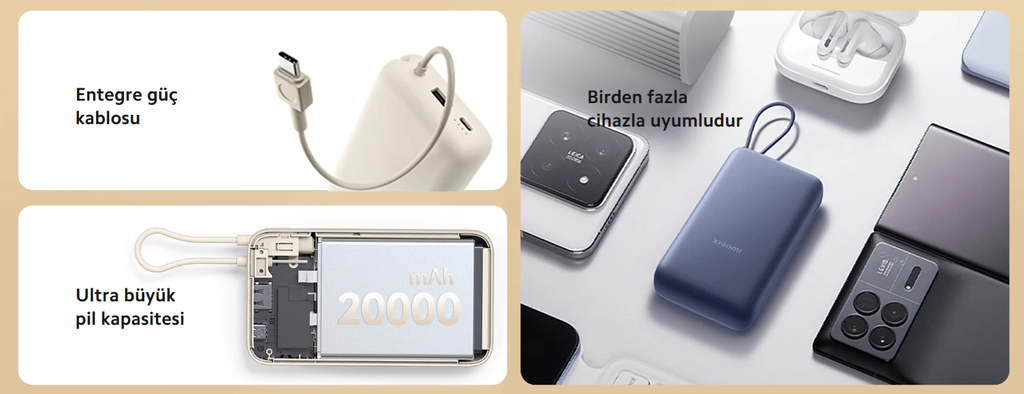 Xiaomi 33W Power Bank 20000mAh Blue BHR8975GL
