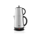 Arzum Tea Maker, Stainless Steel, 2200W - AR3072