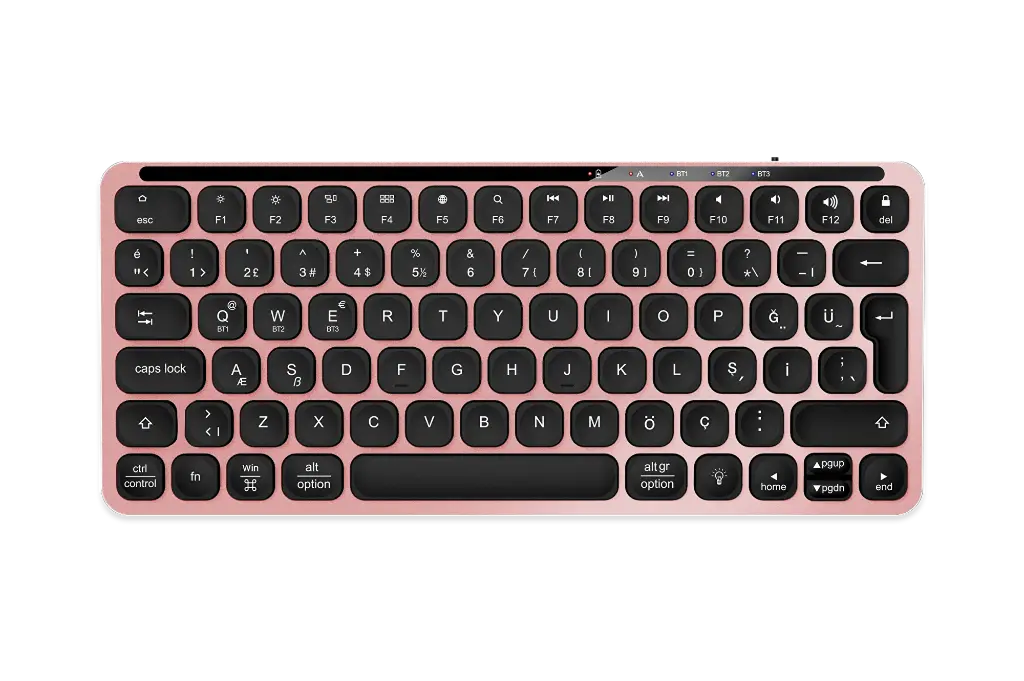 Monster Pusat Business Pro Mini Keyboard - Rose Gold