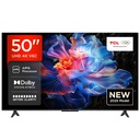 TCL 50" 50V6C 4K Ultra HD, HDR 10+, Google TV (2025)