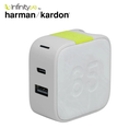 Infinity Lab InstantCharger 65W 2 USB Charger - White