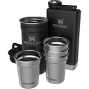 Stanley Adventure Pre-Party Shot Glass + Flask Set Black (10-01883-035)