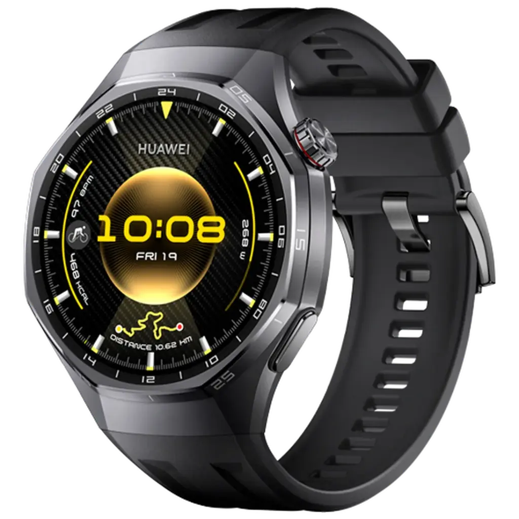 Huawei Watch GT 6 Pro 46mm (Black Fluoroelastomer Strap)