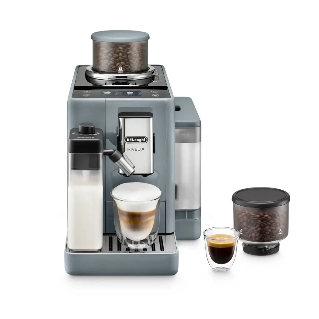 De’Longhi Rivelia Tam Otomatik 19 Bar Çakıl Grisi - EXAM440.55.G
