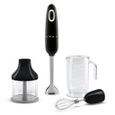 Smeg HBF03BLEU Hand Blender with Accessories - Black
