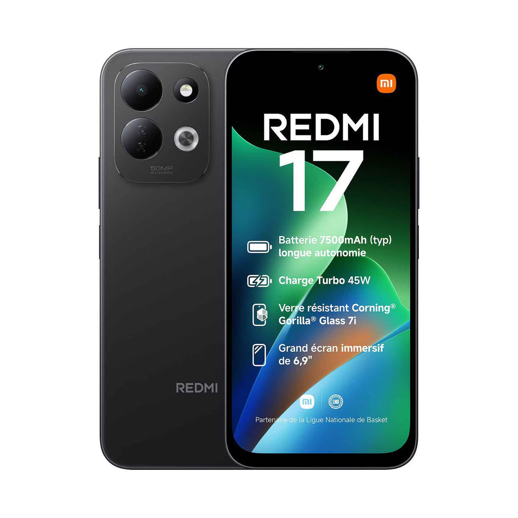 Xiaomi Redmi Note 17 4G 8GB/256GB Siyah