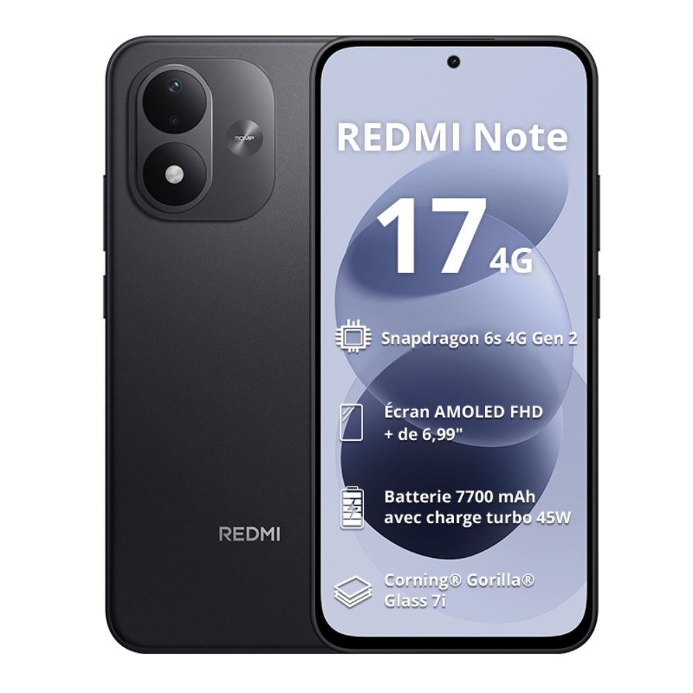 Xiaomi Redmi Note 17 4G 6GB/128GB Black 