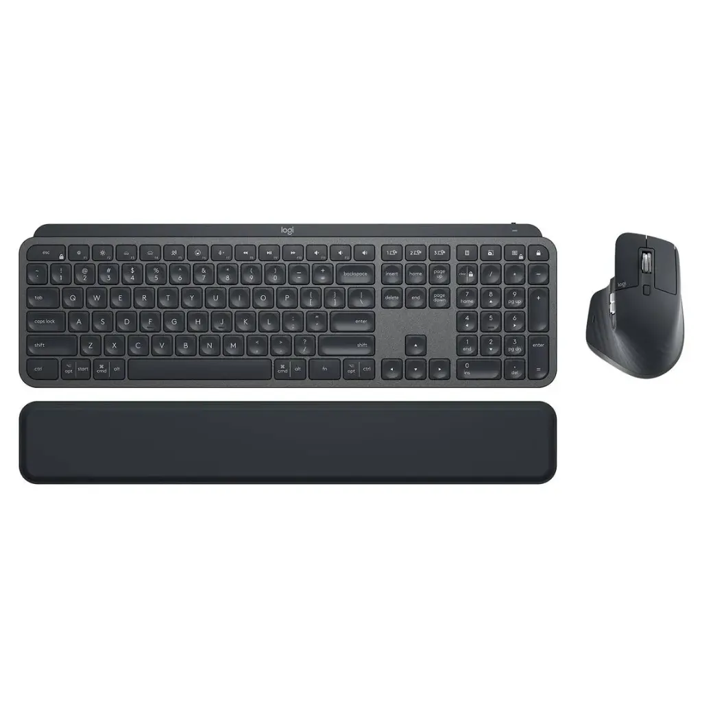 Logitech Kablosuz Klavye ve Mouse Seti MX Master 3S - Grafit