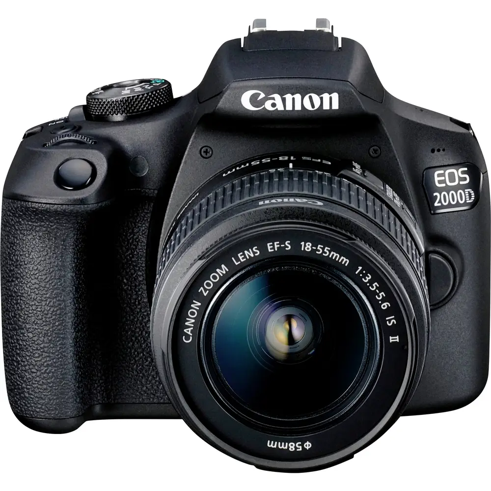 Canon EOS 2000D 24.1MP DSLR Camera Kit w. 18-55mm Lens
