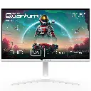 Quantum Pearl MG32W-A 31.5" Flat White Gaming Monitor, FHD, VA Panel, 240Hz, 2xHDMI + 2xDP, Built-in Speakers, Height-Adjustable