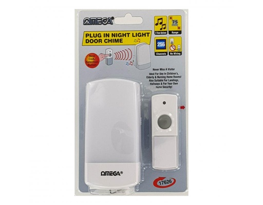 [URUN0826] 17626-PLUG IN Kablosuz DOOR CHIME WITH LIGHT 00