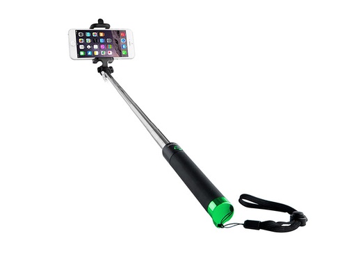 [SEG632] Addison AD-S32 Wired Black/Green Selfie Stick