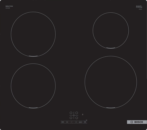 [ARGS0020] Bosch PUE611BB5E Series 4 Induction Electric Cooker 60cm - Black