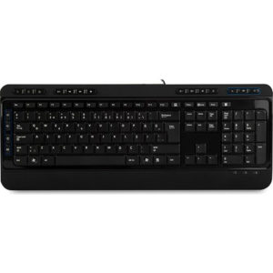[SEG093] Everest KB-2900 USB Wired Multimedia Keyboard Q Turkish Black