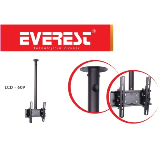 [SEG234] Everest Lcd-609 10 '' - 32 '' Tv Tavan Askı Apparatus