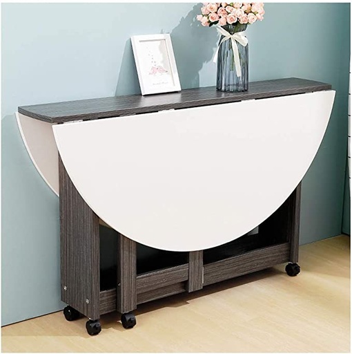[STOK0116] Folding dining table DM043 Rubber Wood