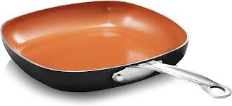 [URUN01294] Gotham Steel Tri-Ceramal 10.25" Kare Shallow Tava - 1780