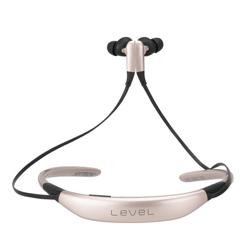 [SEG516] Hytech HY-XBK100 White Neck Strap Magnet Bluetooth Sport In-Ear Headset & Microphone