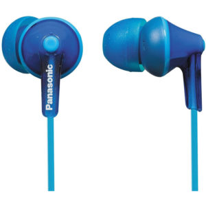 [URUN00386] Panasonic RP-HJE125E-A Ergofit Kulak İçi Wired Kulak İçi Kulaklıklar with Güçlü Sound, Comfortable Non-Slip Fit, Includes 3 Sized Ear Buds - Mavi