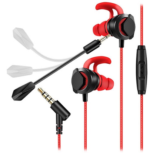 [SEG412] Rampage MG-6 3,5mm Gaming Black / red Gaming Headset with Microphone