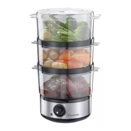 [russell00014] Russell Hobbs 14453 3 Tier Food Steamer