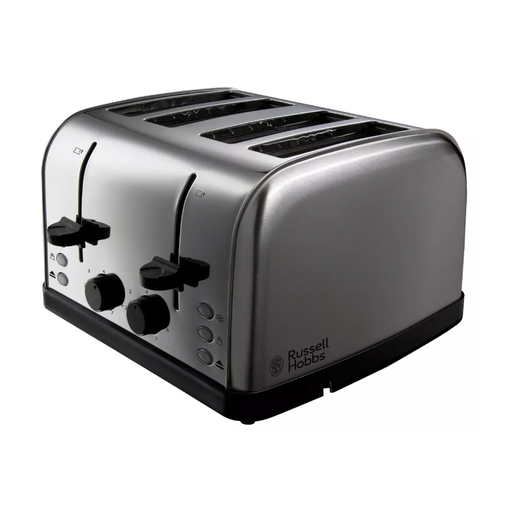 [russell00017] Russell Hobbs 18790 4 Slice Ekmek Kızartma Makinesi - Paslanmaz Çelik