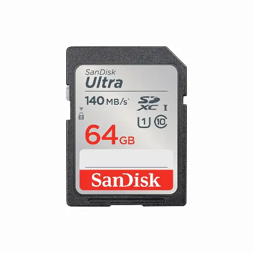 SanDisk Ultra SDXC UHS-I Hafıza Kartı 140MB/s