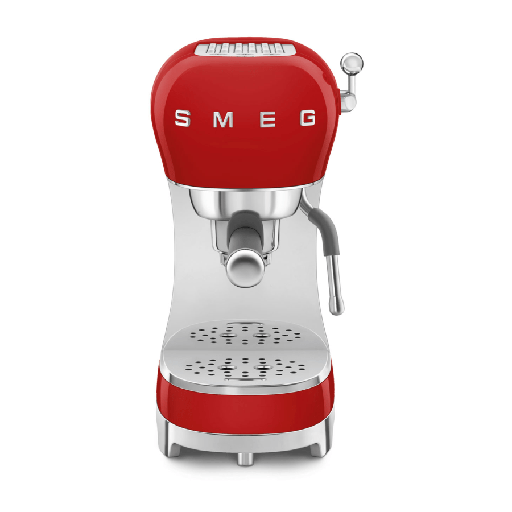 [SMEG0073] Smeg ECF02RDEU Espresso Manuel Kahve Makinesi KIRMIZI