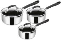 [URUN01333] Tefal Jamie Oliver Hızlı & Easy 3-Piece Sauce Tava Seti - E303S344