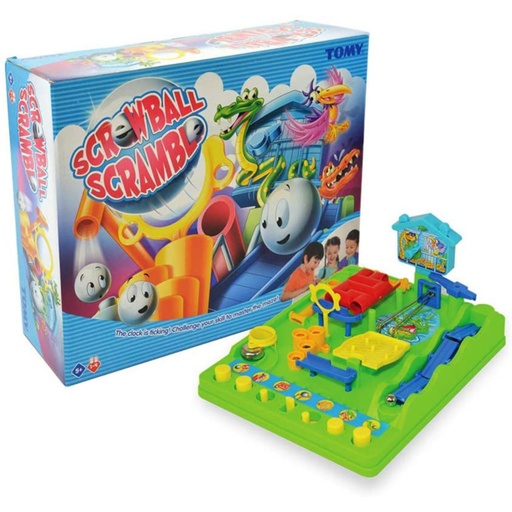 [URUN0617] TOMY Çocuklar Marble Maze Screwball Scramble Oyunu TOMY-7070