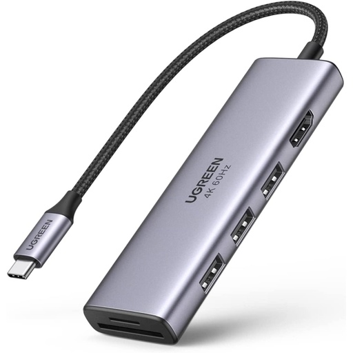 [ugreen0046] Ugreen CM511-60383 USB-C 6-in-1 Multifunction Hub