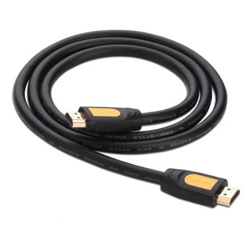 [UGREEN0061] UGREEN HDMI 4K Kablo Erkek-Erkek Siyah 3m