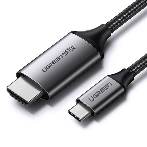 [ugreen0048] Ugreen MM142-50570 USB-C to 4K HDMI Cable - 1.5m - Grey