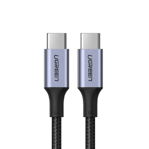 [ugreen0017] Ugreen US316 USB-C - USB-C Kablosu PD Hızlı Şarj 1m 100W Kablo - Siyah 70427B