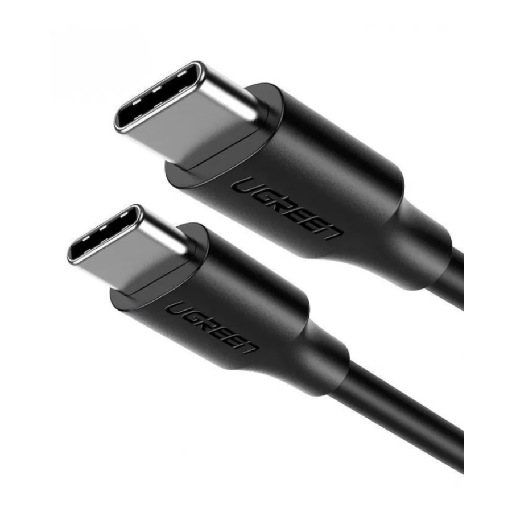 [ugreen0004] Ugreen Usb 2.0 Usb-C to T Usb-C PD Fasy Charging 60W Cable US286-50997 - 1m Black