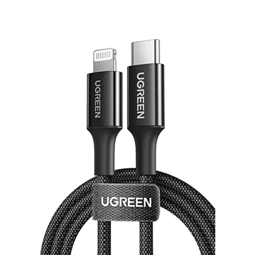 [UGREEN0052] Ugreen USB C - Lightning 1 Metre Hızlı Şarj Kablosu - Siyah