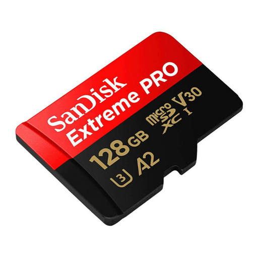 [SANDISK08] SanDisk Extreme PRO SDSQXCD-128G-GN6MA MicroSDXC  Memory Card with adapter