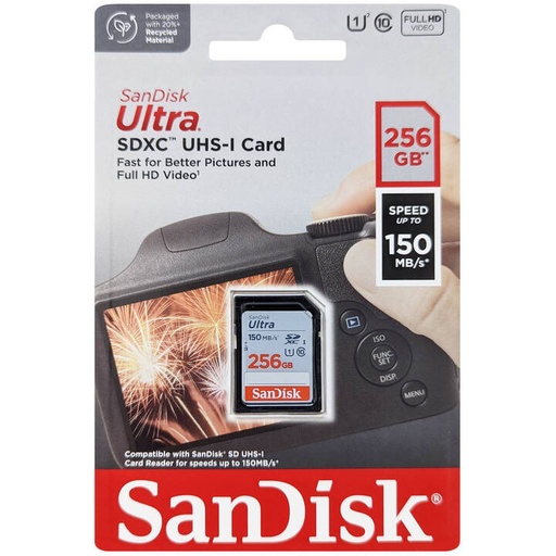 [SANDISK06] SanDisk 256GB Ultra SDSDUNC SD Memory Card