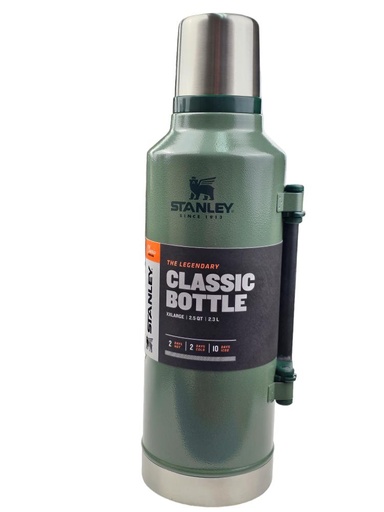 [STANLEY09] Stanley The Legendary Classic Bottle 2.3L / 2.5QT Hammertone Green (10-07935-044)